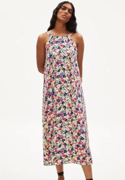 ARMEDANGELS ARMEDANGELS THORAA PAINTED BLOOM - Damen Webkleid Regular Fit aus LENZING ECOVERO Viskose