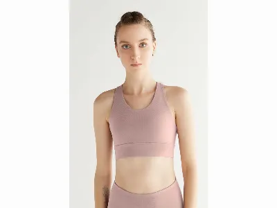TRUE NORTH TRUE NORTH Bio-Damen-Yoga-Top, rose,