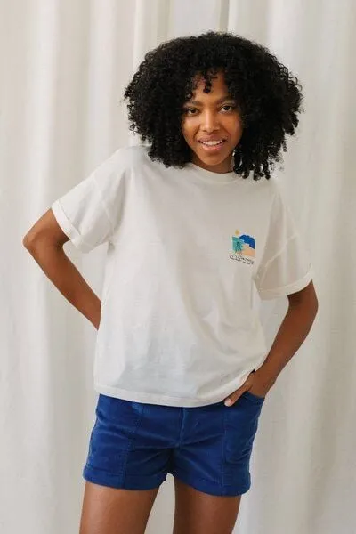 TWOTHIRDS TWOTHIRDS Uwins T-Shirt Surf- und Wave Off White