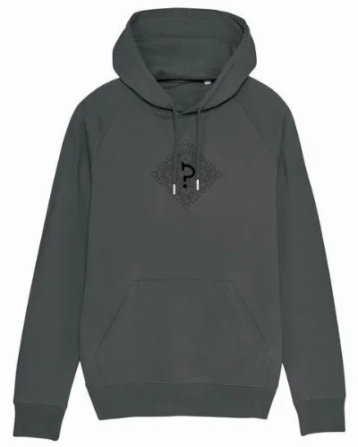 Human Family Human Family Bio Herren Hoodie Reaper - Geometric Questionmark in 5 Farben