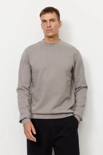 recolution Recolution Herren vegan Sweatshirt Tamarillo Greige