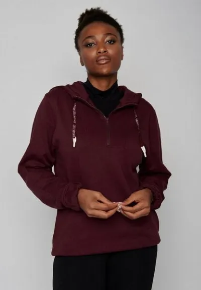 GreenBomb GREENBOMB Animal Whale Free Mirror - Lässiger Half-Zip aus Bio-Baumwolle / hochwertiger Print / GOTS / Fair & Vegan