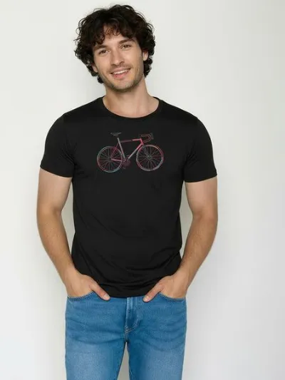 GreenBomb GREENBOMB Colors Guide - Sportliches T-Shirt aus Bio-Baumwolle / hochwertiger Print / GOTS / Fair & Vegan