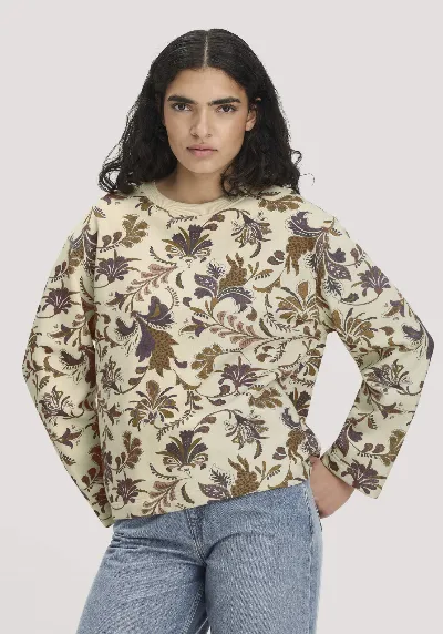 hessnatur hessnatur Damen Sweatshirt Relaxed aus Bio-Baumwolle mit recycelter Baumwolle