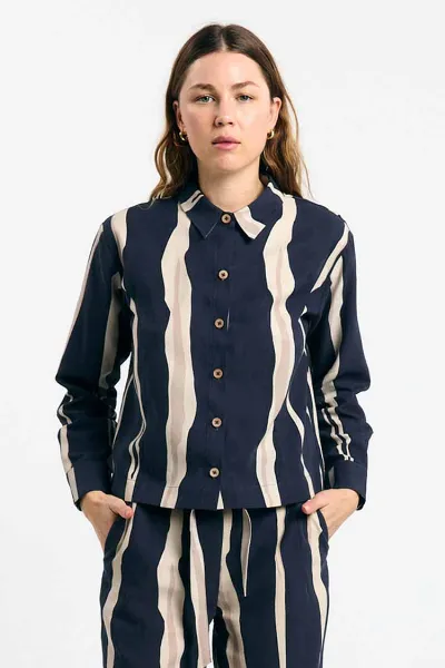 SUITE13LAB SUITE13LAB Damen vegan Shirt Lisboa Flysch Print