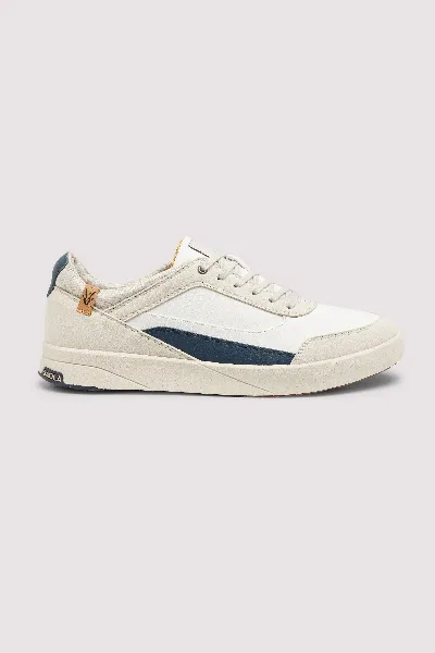 SAOLA SAOLA Herren vegan Sneaker Herren Quito WeiÃŸ/Marineblau