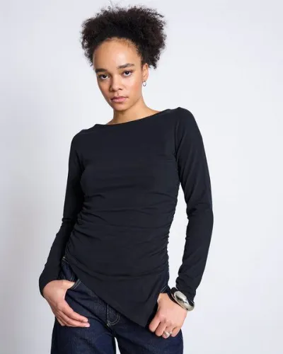 JAN N JUNE JAN 'N JUNE Boat-Neck-Longsleeve NOLY GOTS