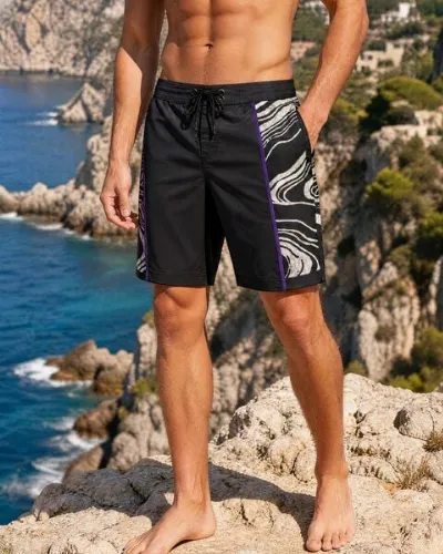 Zeachild Zeachild Kuro Wave Boardshort - recycelte Fischnetze
