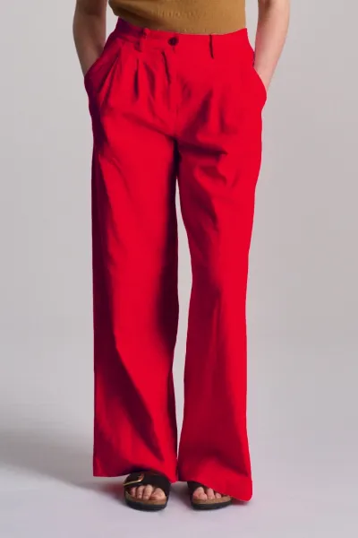 KOMODO KOMODO Damen vegan Hose Löwe Koralle