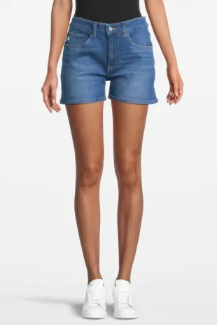 MUD Jeans MUD Jeans Damen vegan Shorts Shorty Fan Stone Blue
