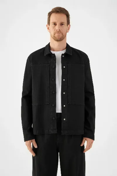 DAWN Dawn Herren vegan Jacke Quiet Schwarz/
