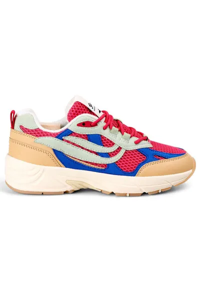 Genesis Genesis Damen vegan Sneaker G-Eco 99 Multi Beige/Mint/Magenta