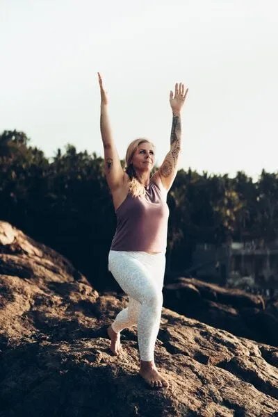 YogiLiebe YogiLiebe Leo Legging aus Bio-Baumwolle White