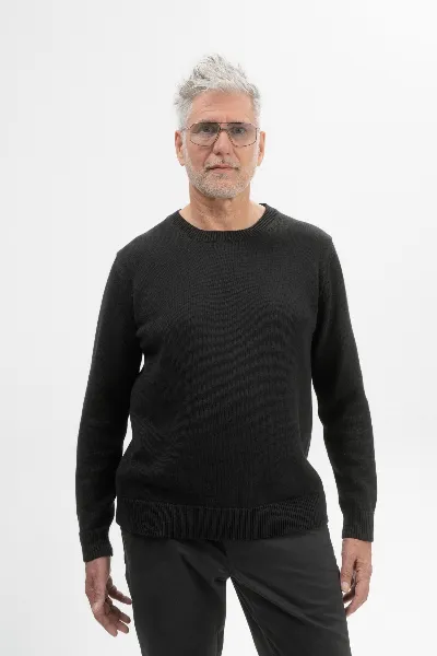 MELA MELA Herren vegan Strickpullover Charun
