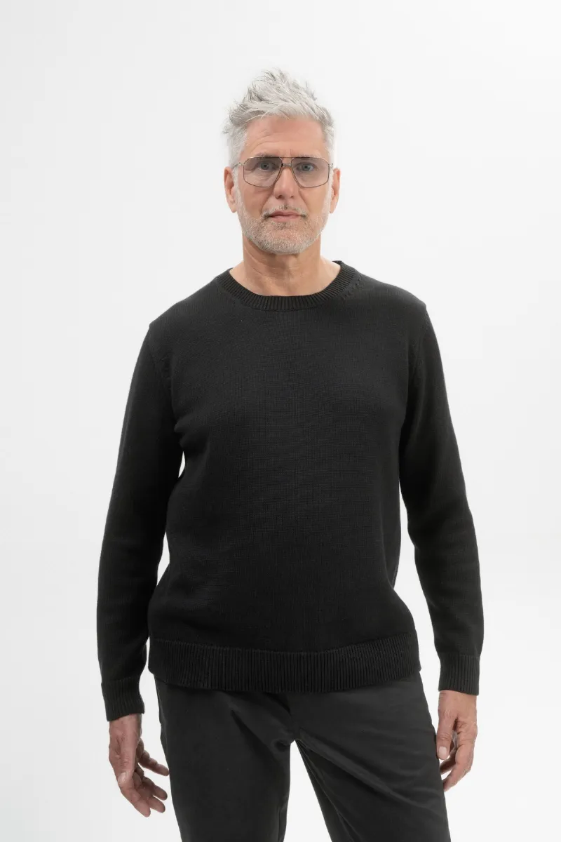 MELA MELA Herren vegan Strickpullover Charun