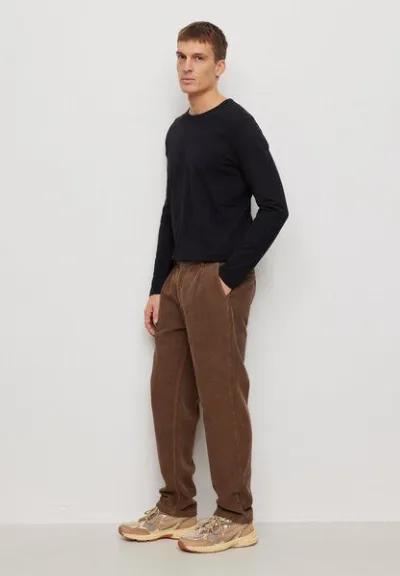 recolution Herren Cord Chino mit Bundfalte aus recycelter Baumwolle und Bio-Baumwolle - OAK CORDUROY - recolution