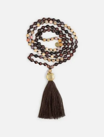 Spirit of OM Spirit of OM Mala Hridaya Tigerauge