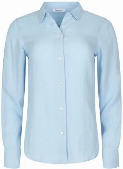 KnowledgeCotton Apparel KnowledgeCotton Apparel Leinen-Bluse