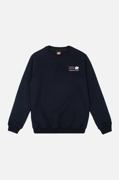 Trendsplant Trendsplant Explanada Organic Sweatshirt Blue