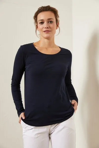 LANIUS LANIUS Langarmshirt aus Bio-Baumwolle GOTS