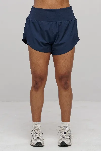 SEAAV SEAAV Damen vegan Shorts Flow Pace Mitternachtsblau