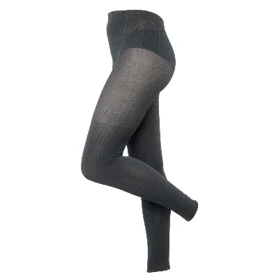 Living Crafts LIVING CRAFTS - Damen Leggings - Schwarz (90% Bio-Baumwolle; 8% Polyamid (recycelt); 2% Elasthan), Nachhaltige Mode, Bio Bekleidung