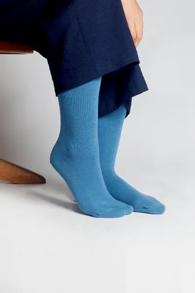 Albero Natur Klassische Socken für Frauen aus Bio Baumwolle