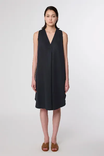DAWN Dawn Damen vegan Kleid Day In Dunkelblau