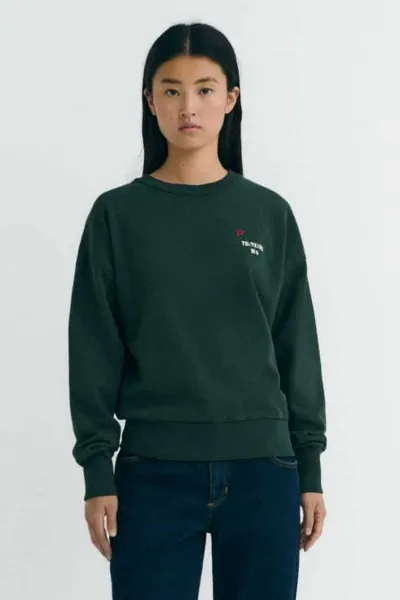 thinking mu Thinking MU Damen vegan Sweatshirt Jodie Grün