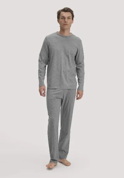 hessnatur hessnatur Herren Pyjama PURE COTTON aus Bio-Baumwolle