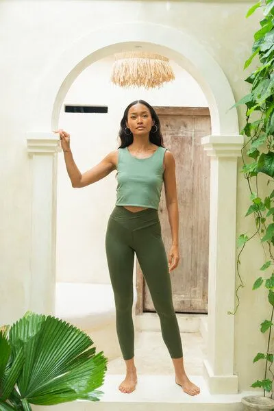 YogiLiebe YogiLiebe Damen Yogalegging „Maitri“ – Soul Collection aus Bio-Baumwolle