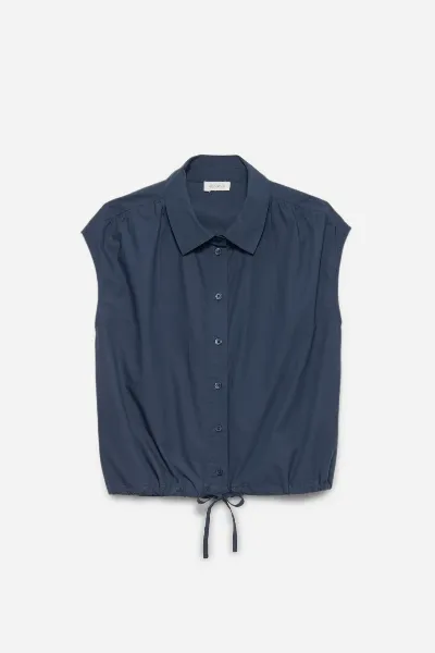 Alchemist Alchemist Damen vegan Bluse Flora Navy
