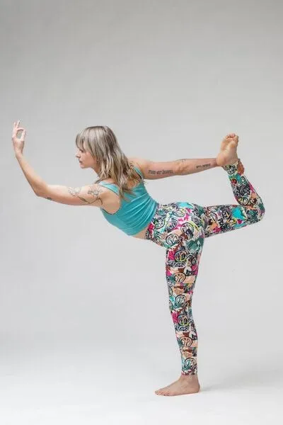 YogiLiebe YogiLiebe Yoga double wende Bra Shanti aus Bio-Baumwolle