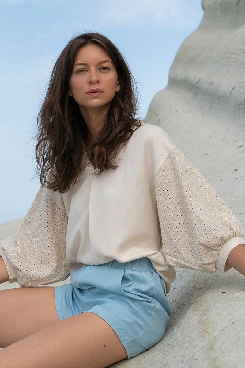 Widda Widda Damen vegan Bluse Statement Mava Natural