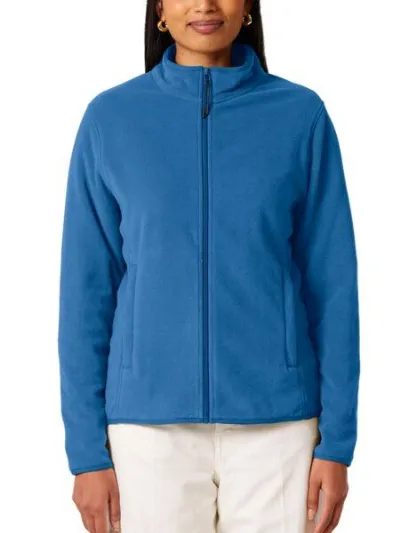 YTWOO YTWOO Damen Fleecejacke enganliegend aus 100% recyceltem Polyester