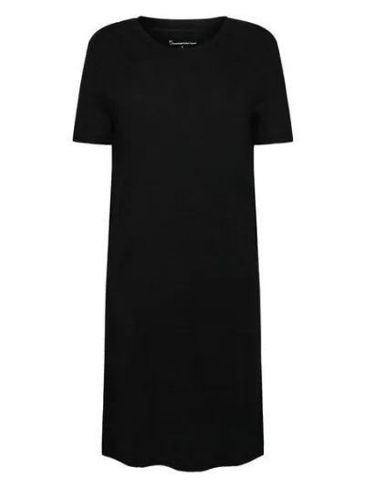 KnowledgeCotton Apparel KnowledgeCotton Apparel Bio-Leinen T-Shirt Kleid GOTS/Vegan