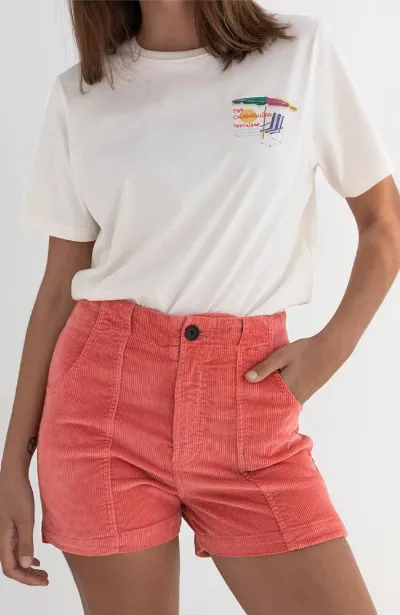 TWOTHIRDS TWOTHIRDS Damen vegan Kurze Rippe Kakadu
