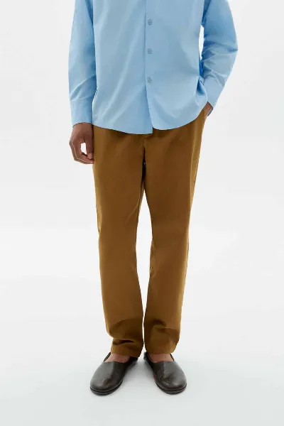 thinking mu Thinking MU Herren vegan Hose Travel Light Oak