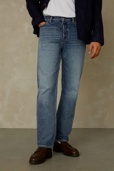 Kings Of Indigo Kings of Indigo Herren vegan Jeans Roy Vintage Hell