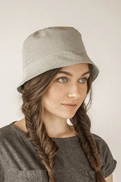 TAWAST TAWAST Damen vegan Bucket Hat Tundra Heller Salbei