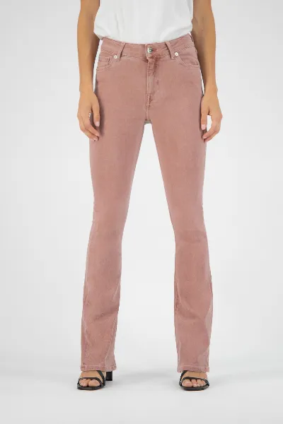 MUD Jeans MUD Jeans Damen vegan Jeans Flared Hazen Terra