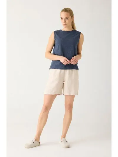 KnowledgeCotton Apparel KnowledgeCotton Apparel Weite Shorts POSEY aus Leinen