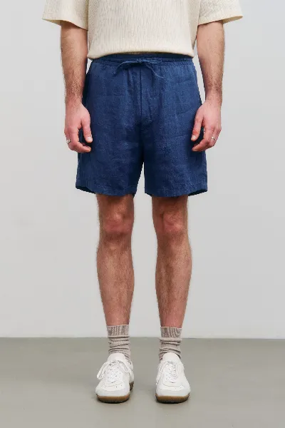Rotholz Rotholz Herren vegan Shorts Ozeanblau