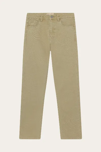 KnowledgeCotton Apparel KnowledgeCotton Apparel Damen vegan Hose Stella Slim Twill