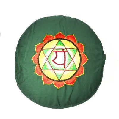 Just Be Just Be Chakra Meditations- und Yogakissen, rund
