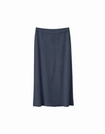 Mazine Mazine Rock - Linen Midi - aus 100% Leinen