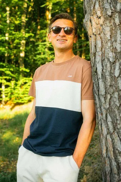 dirts dirts Color Block T-Shirt