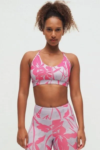 Kismet Yogastyle Kismet Yogastyle AMBA BRA VIOLET FLOWER