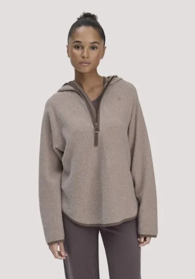 hessnatur hessnatur Fleece Hoodie Relaxed ACTIVE LIGHT aus reiner Bio-Baumwolle