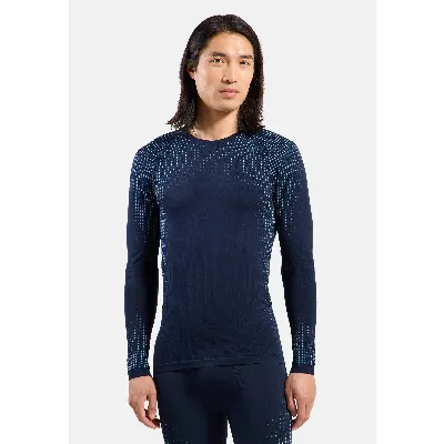 Odlo PERFORMANCE WARM BL TOP CREW NECK L/S